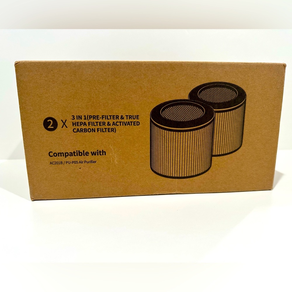 PU-P05/AC201B True HEPA Replacement Filters (2-Pack) NEW